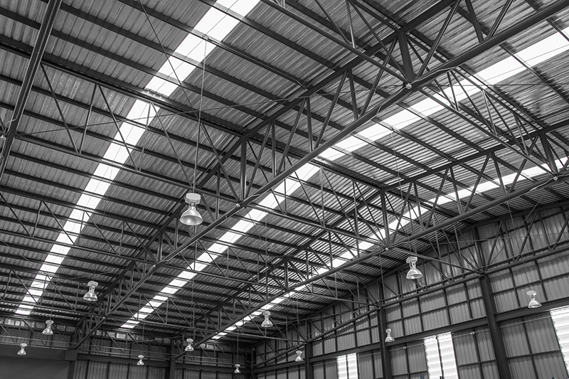 Warehouse roof